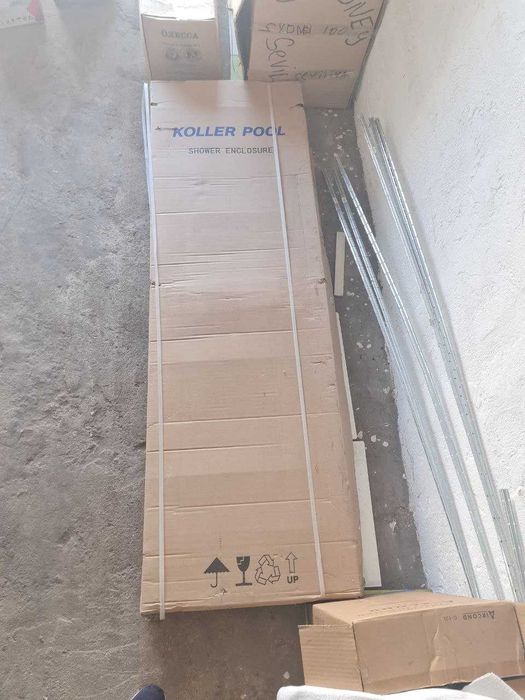 Душова кабіна 900x900x1900 KOLER POOL G90SC Розсувні двері