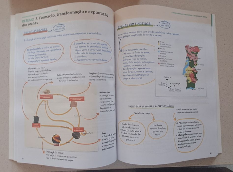 100% CN, Caderno de actividades, ciencias naturais 7⁰Ano