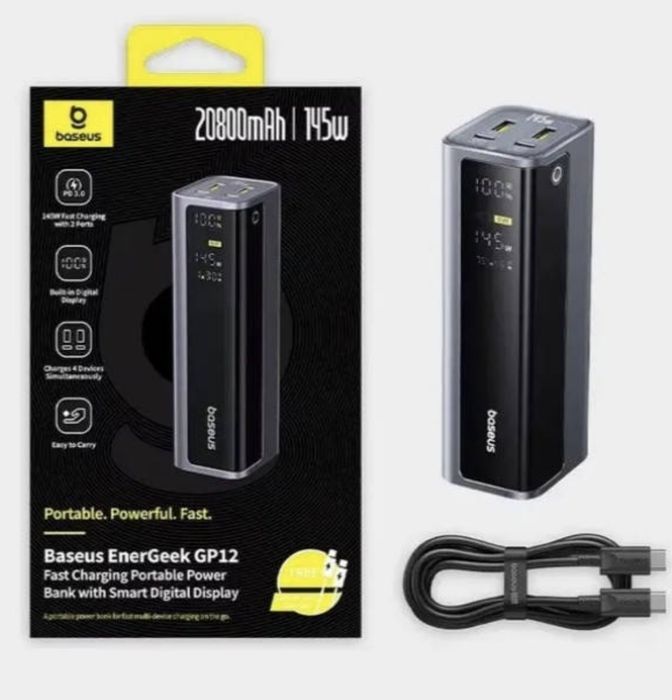 Baseus EnerGeek GP12 145W 20800mAh павербанк