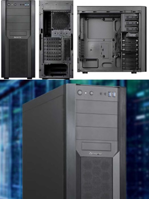 Професійний корпус + БЖ 500W надійний CHIEFTEC Mesh CW-01B ATX НОВИЙ