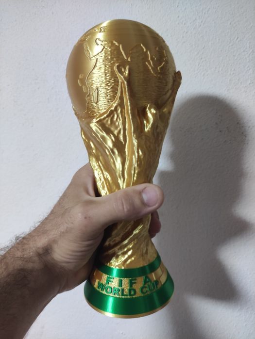 Taça do Mundial réplica 25cm