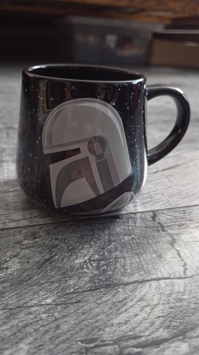 Kubek ceramiczny Manalorianin i Grogu