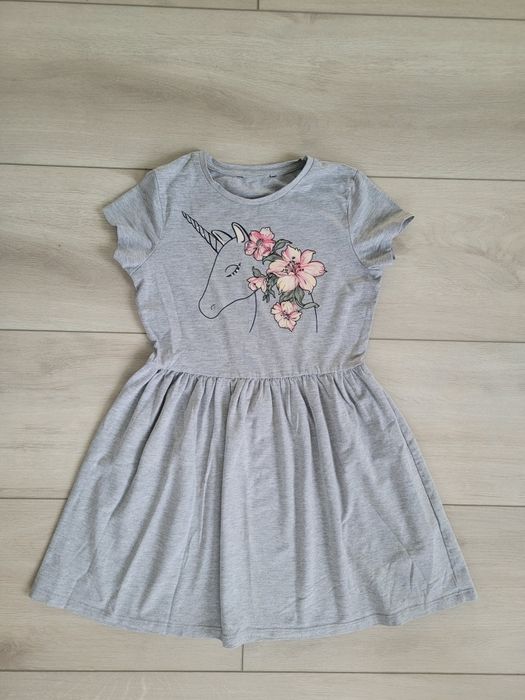 Sukienka letnia rozm. 122/128 bdb stan