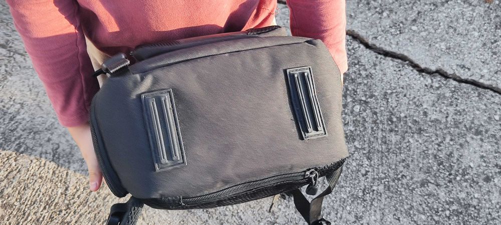 Mochila para transporte de maquina fotográfica