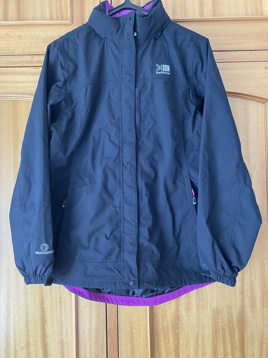 Casaco preto impermeável Blusão Karrimor (M) - como novo