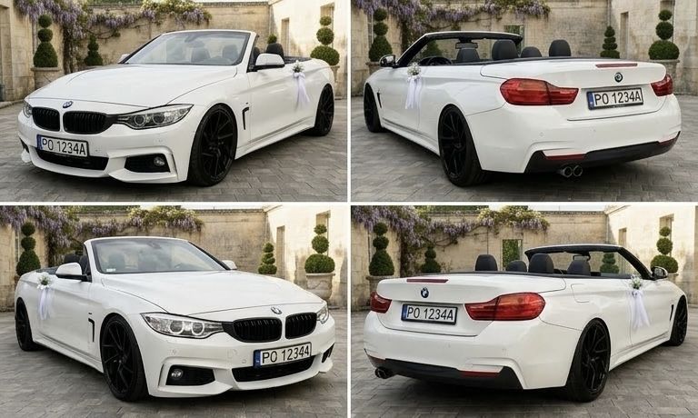 Auto do ślubu / samochód do ślubu kabriolet