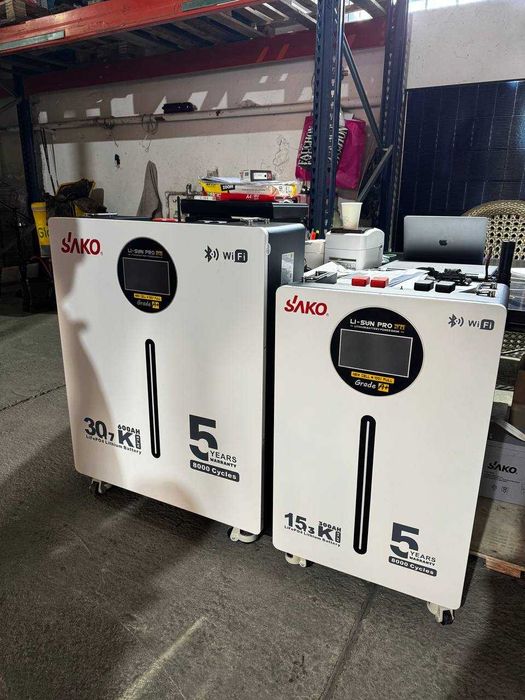 Акумулятор LiFePO4 Sako Li-Sun 51.2V 600AH 30квт