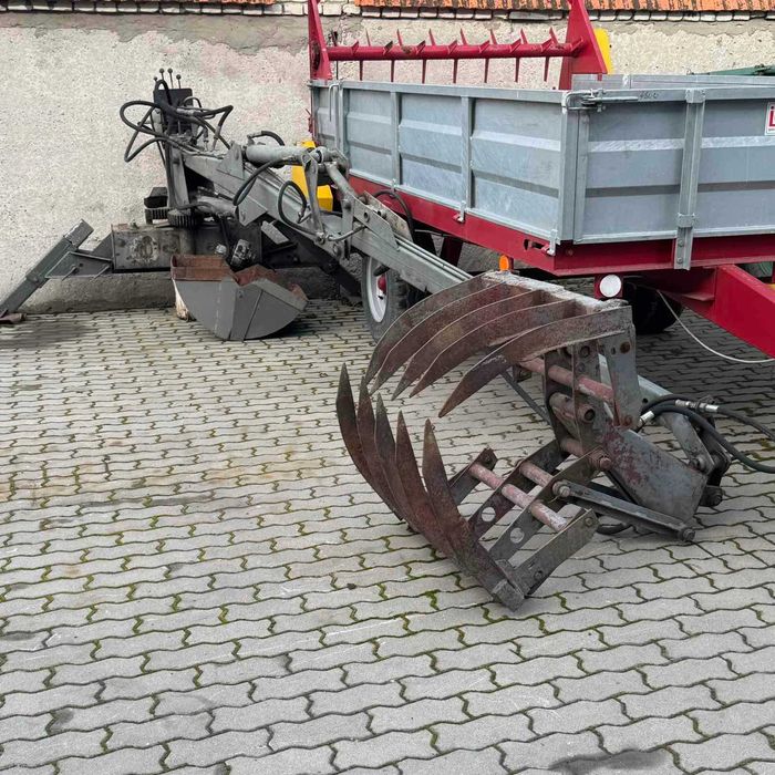 Навантажувач TROLL 350 - вила троль з ковшем погрузчик