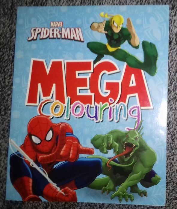 Мега-раскраска Человек-паук Marvel