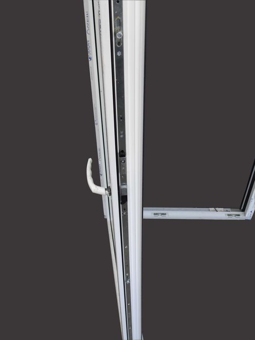 1x Antracyt Gealan 9000 98x229 Niski próg okno balkonowe