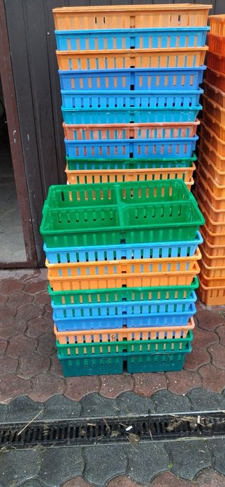 Skrzynki do transportu drobiu