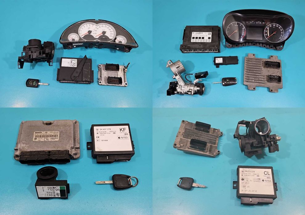 ЕБУ ECU блок керування Opel Agila Astra F G H J K Combo Corsa Insignia