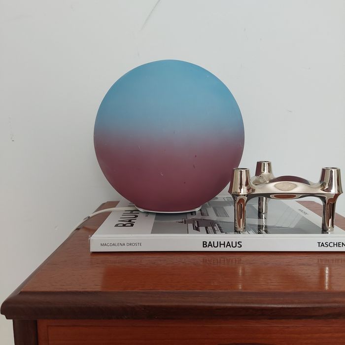 Lampa kula  vintage Honsel lata 70 80 space age