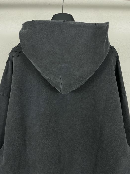 Balenciaga худи мужское оверсайз унисекс черное оригинал