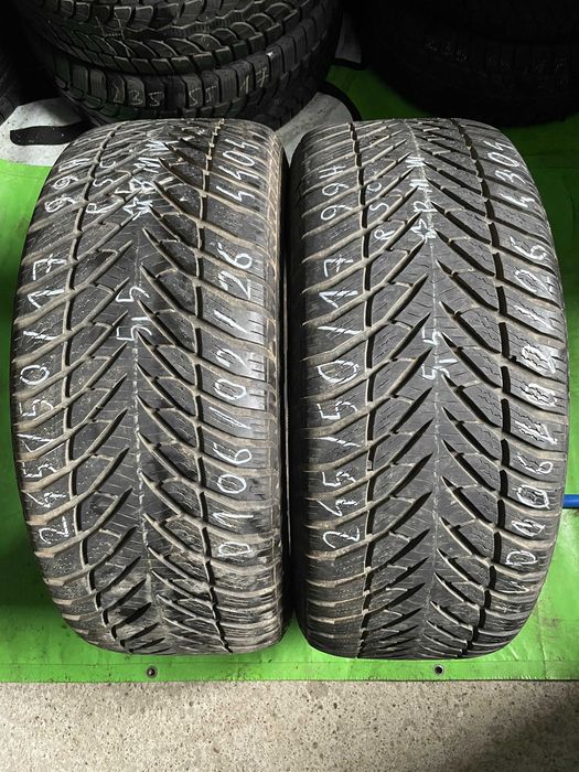 2szt. opony zimowe 245/50R17 99H GoodYear UltraGrip {RSC} {*}