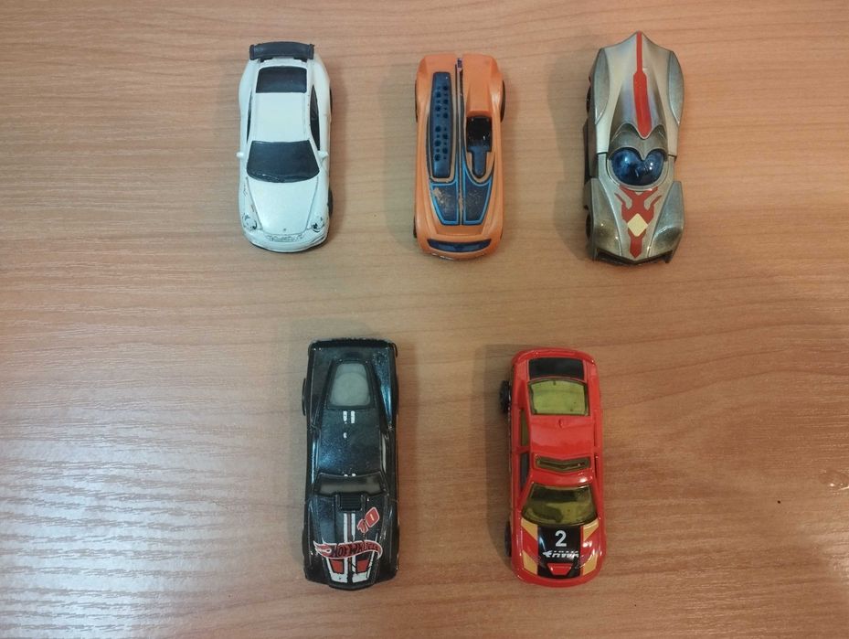 Металеві машинки Hot Wheels (5 шт.)