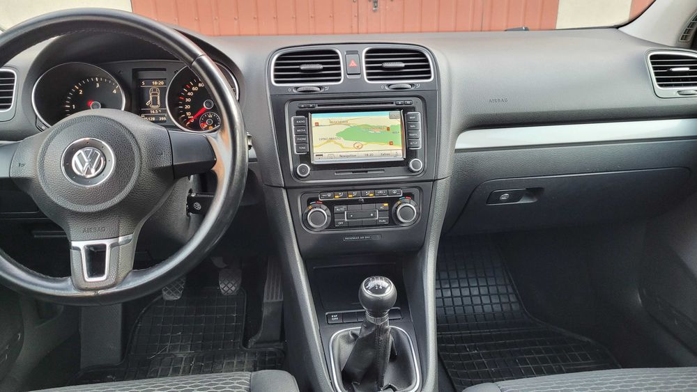 VW GOLF 6 2.0 TDI Zarejestrowany Klimatyzacja Stan BDB Nawigacja