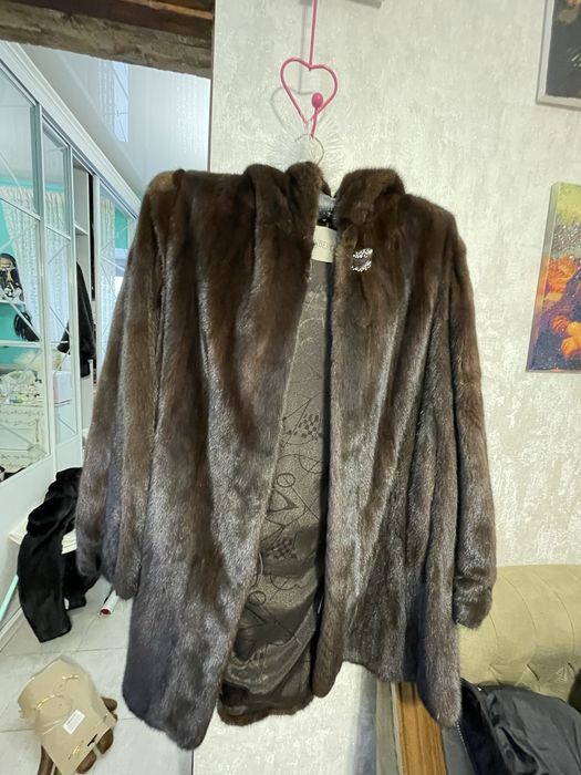 Норковая натуральная шуба