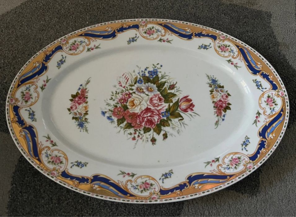 Terrina com travessa porcelana limoges