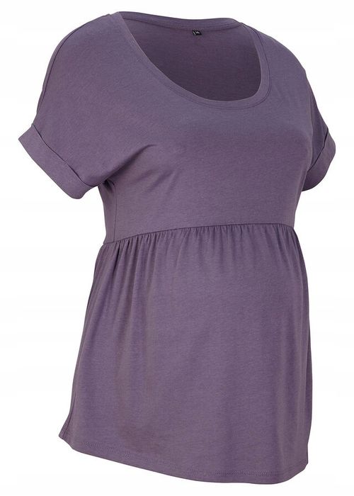 B.P.C fioletowy t-shirt ciążowy 36/38.