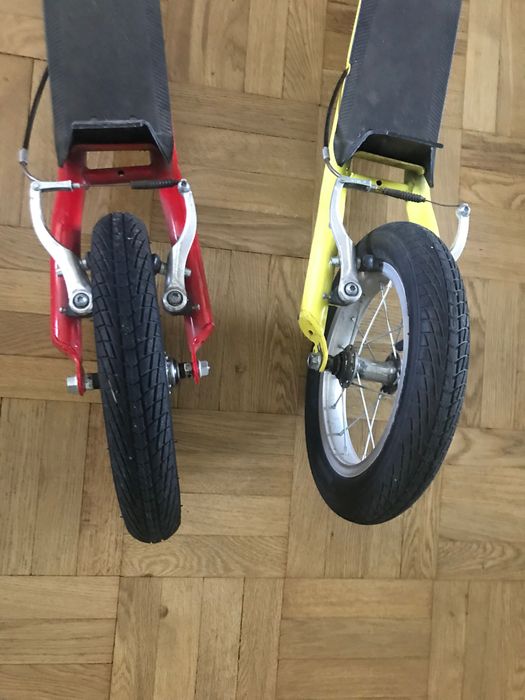 Самокат двухколесный  SpeedRider красный.