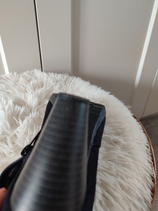 Kozaki czarne na obcasie