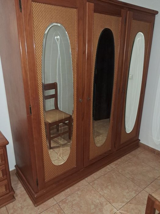 Cama casal pinho mel