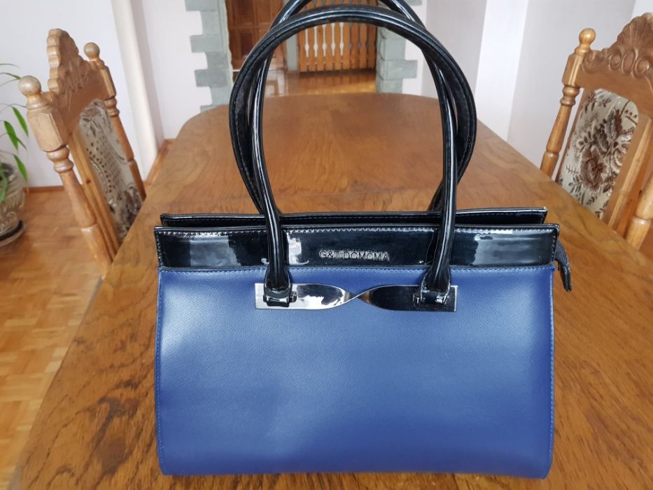 Torebka damska niebieska