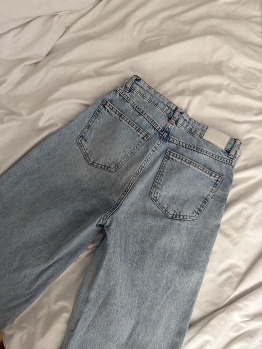 Джинси блакитні широкі wide leg