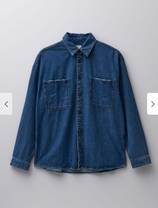 Стильная джинсовая рубашка. Размеры L,XL