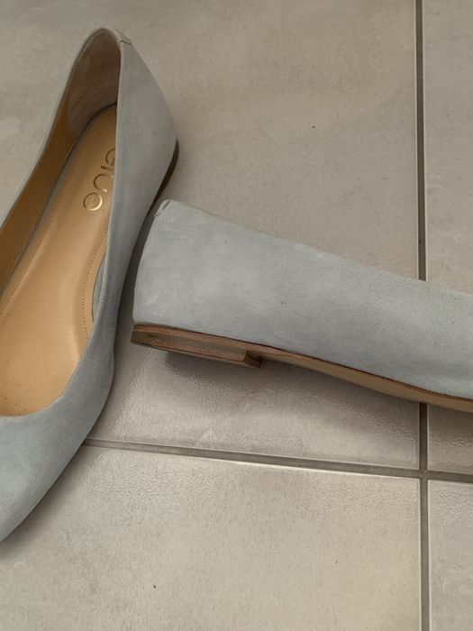 Балетки туфли замшевые 39 размер