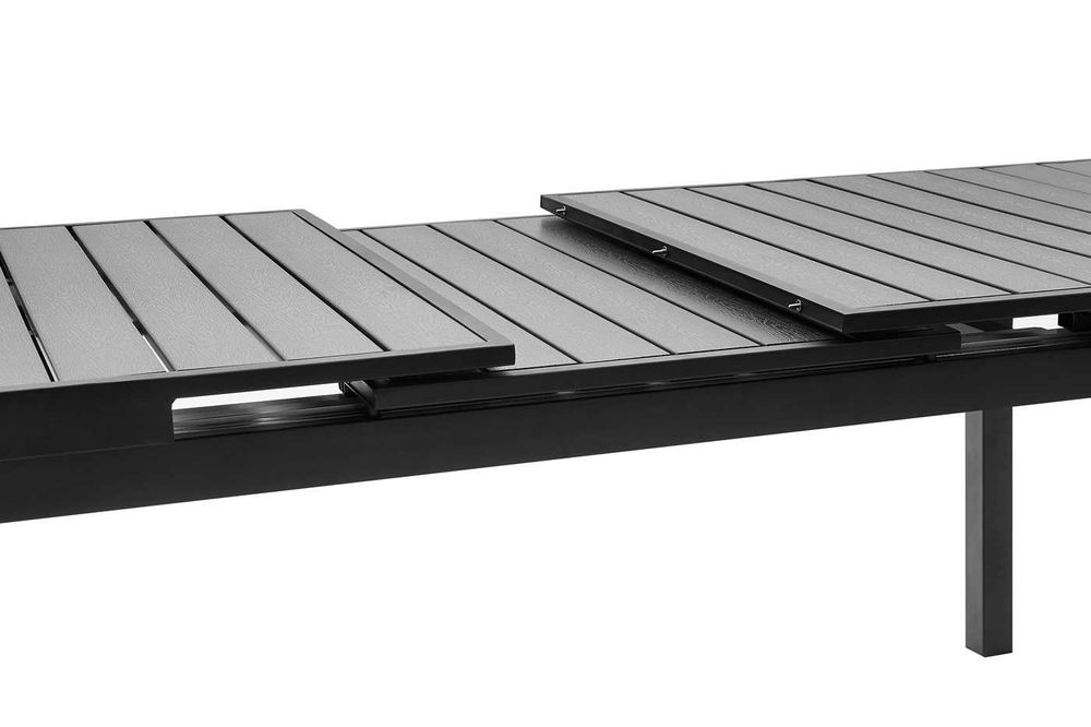 Nowoczesny stół ogrodowy rozkładany 180–240cm z kompozytu WPC Polywood 180/240