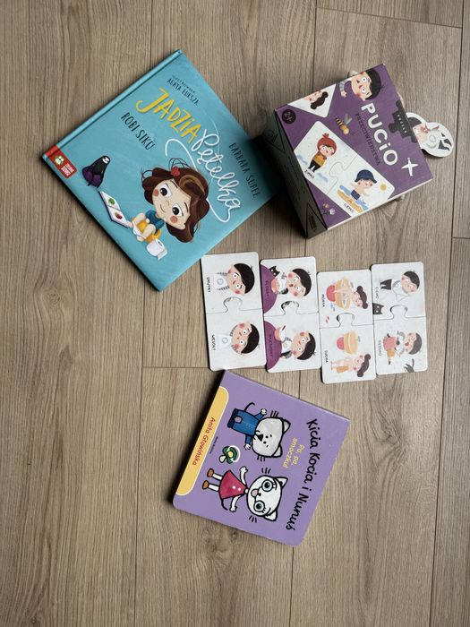 Pucio puzzle, Kocia Kocia, Jadzia Pętelka