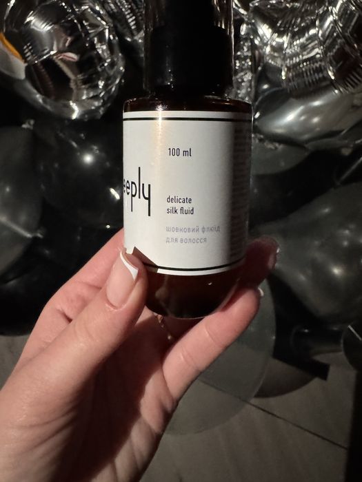Шовковий флюїд від діплі (deeply) delicate silk fluid