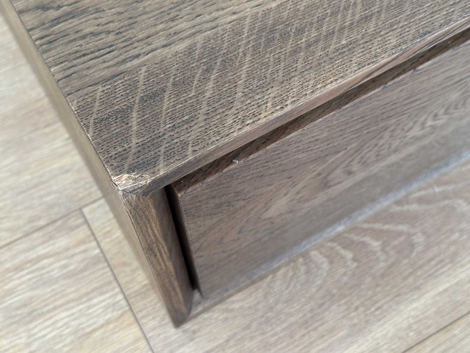 Szafka nocna wisząca dąb |okazja, uszkodzona, outlet, przecena 870 zł!