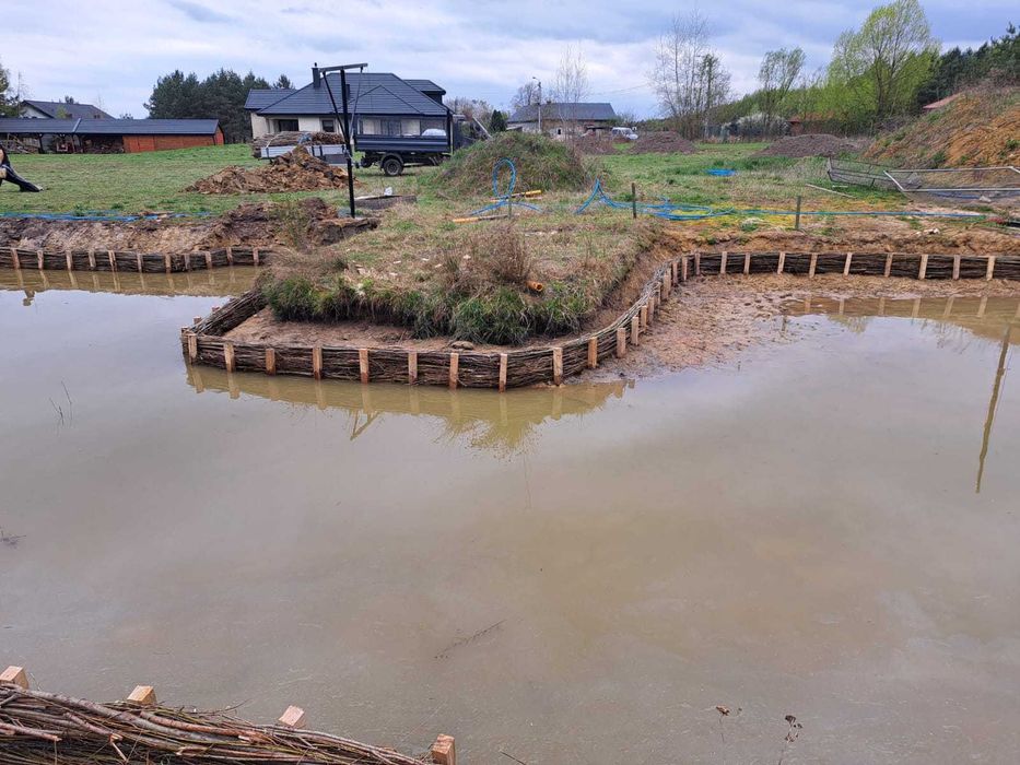 Usługi melioracyjne i hydrotechniczne Faszynowanie Materace taflowe