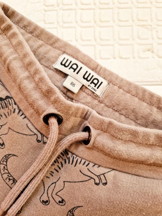 Теплі спортивні штани штанішкі Wai Wai на 9-12 м