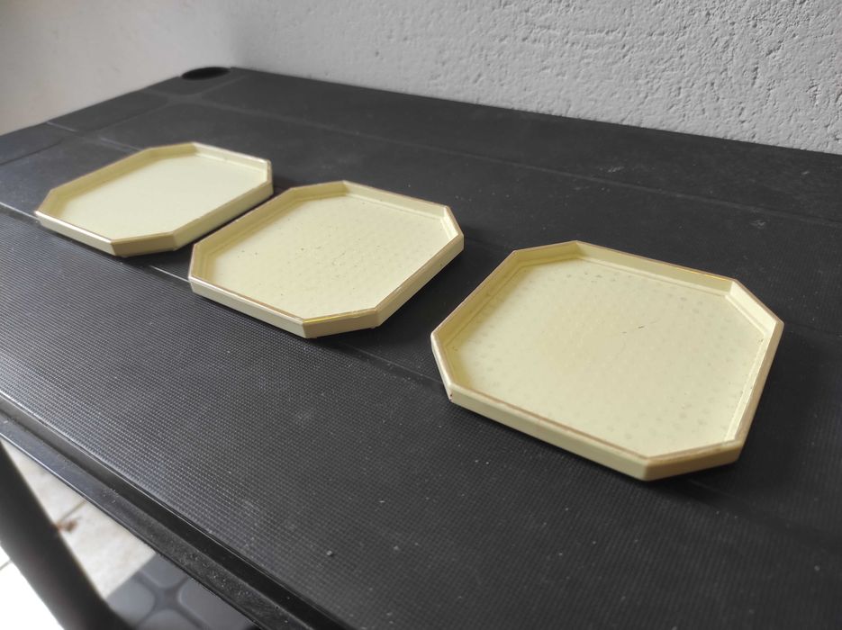 Bases de garrafa vintage anos 60