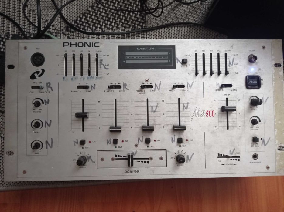 DJ-мікшер Phonic MX500 — ідеальний робочий стан