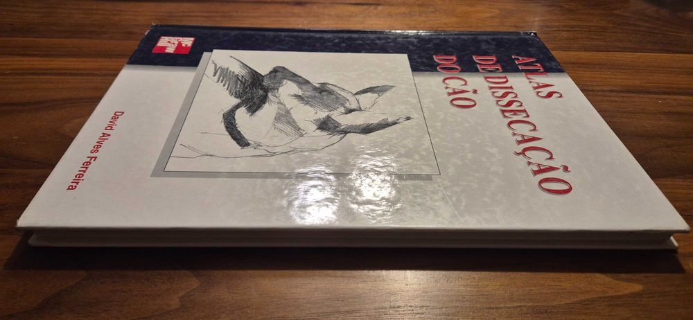 Livro Veterinária - Atlas de dissecação do cão David Alves Ferreira
