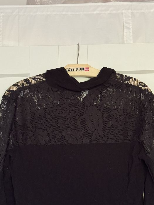 Koszula koronka Body Flirt 46 xxxl czarna