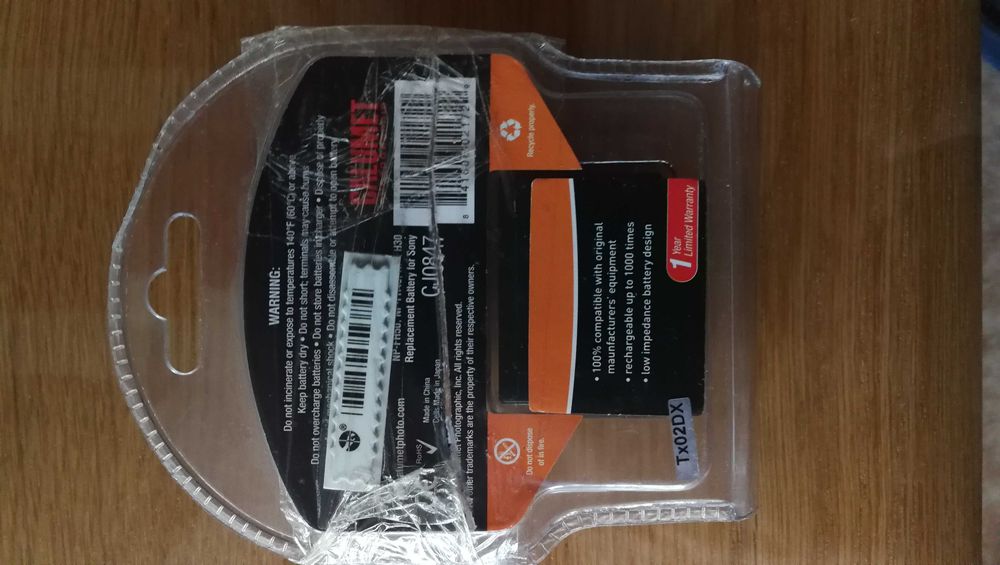 Bateria akumulatorek do aparatu Sony