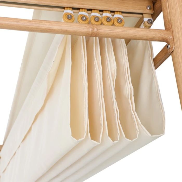 Пергола металлическая  Bamboo 3х3м бежевый, павильон беседка