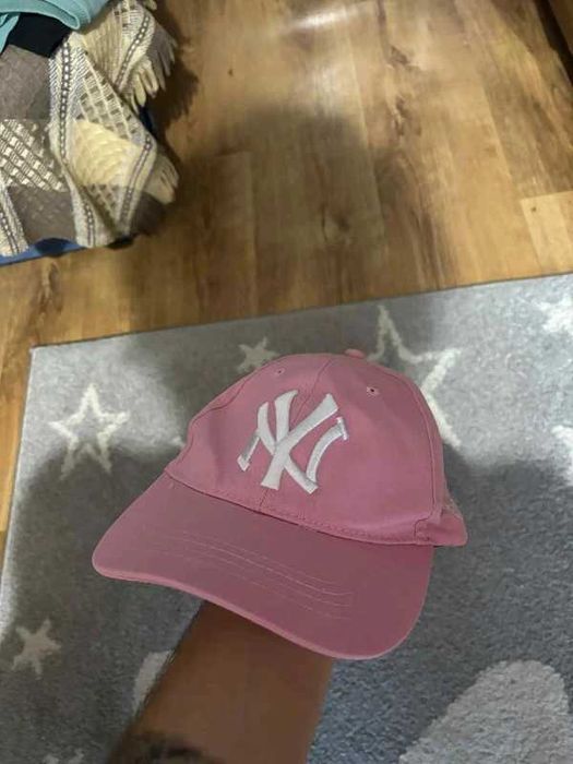 Czapka New York Yankess mlb baseball usa y2k swag pink różowa