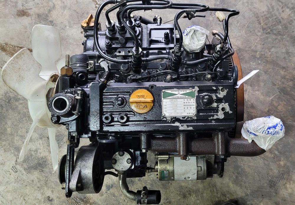 Silnik Yanmar 3TNE74 Stan idealny,cis 3x32