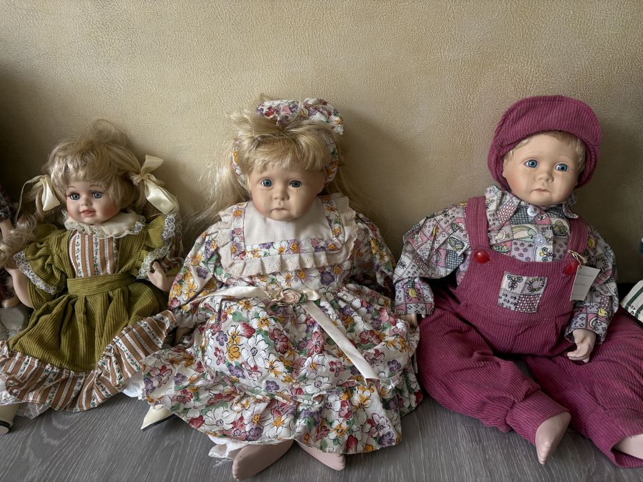 bonecas de porcelana de coleçao