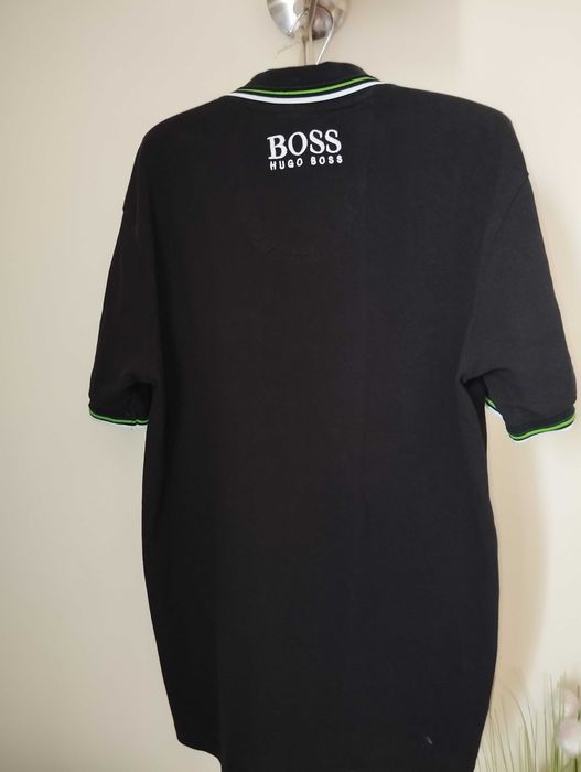 Koszulka polo Hugo Boss L czarna