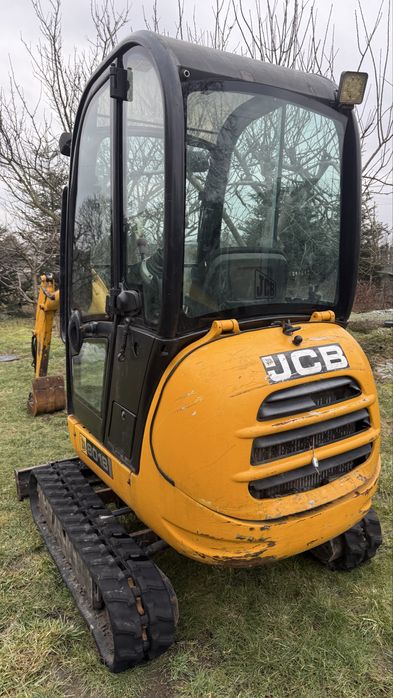 Minikoparka JCB 8018, 2011 rok.