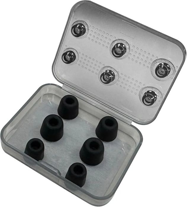 CCA CS02 Black Zestaw Nakładek z Pianki Memory i Płynnego Silikonu