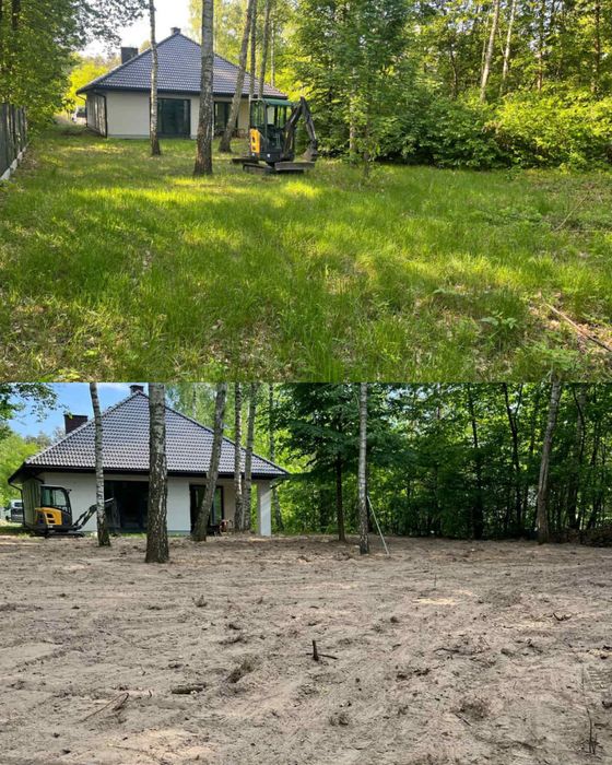 Usługi glebogryzarka separacyjna, kosiarka bijakowa, wertykulacja